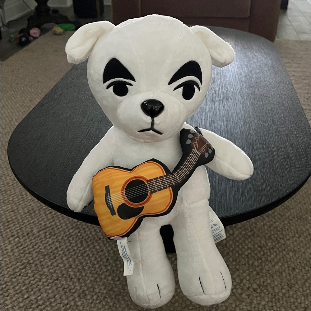 18” Build A Bear Animal Crossings KK Slider with guitar